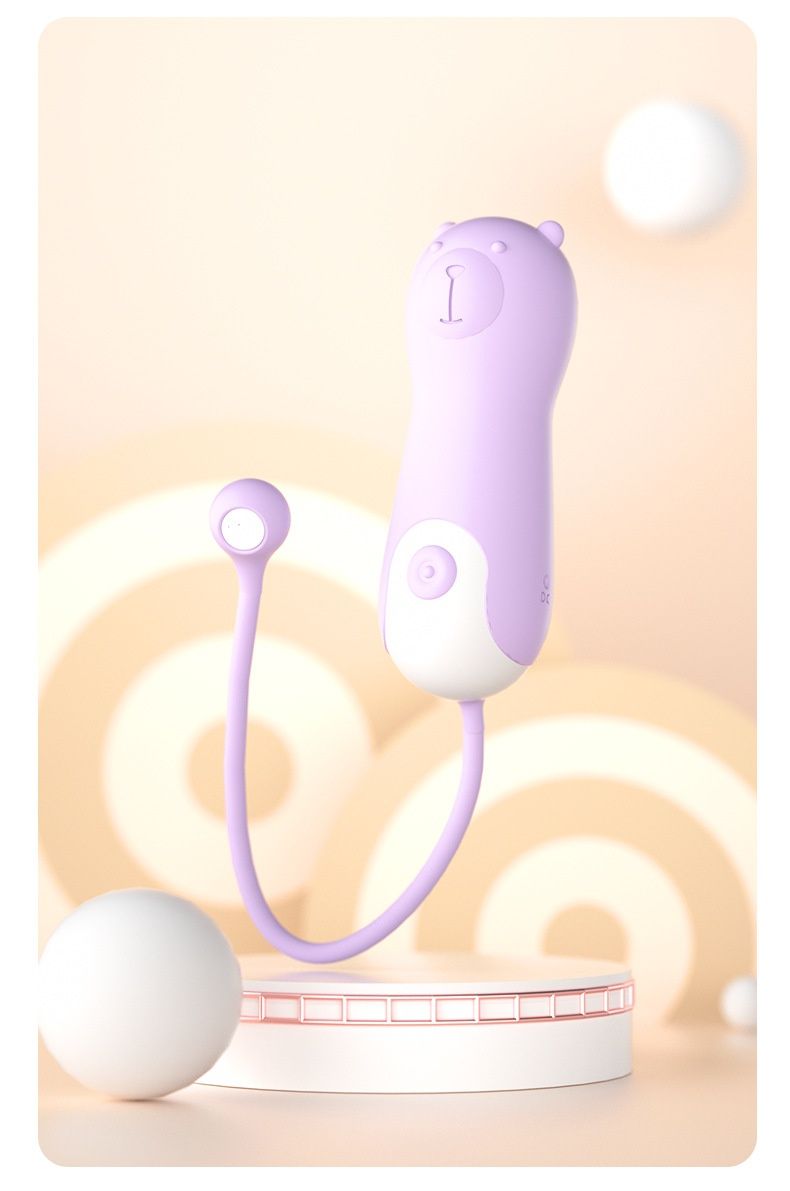 LuvBox Laile Lala Bear Vibratore Silenzioso con Succhiamento Invisibile, Dispositivo di Autodifesa Silenzioso per Donne, Piccolo Giocattolo Istantaneo_voghion.com