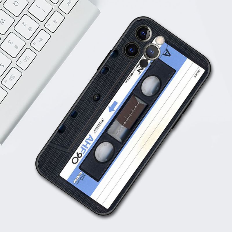 Custodia per telefono iPhone15 applicabile con nastro adesivo retrò_voghion.com