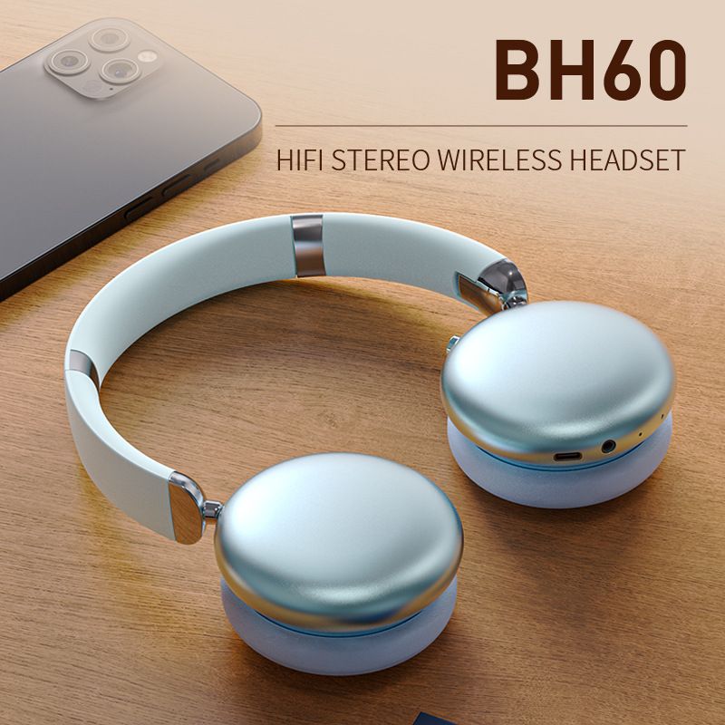 BH60 Sports Bluetooth Headset Headset Stereo Mobile Phone Running Headset Heavy Bass_voghion.com