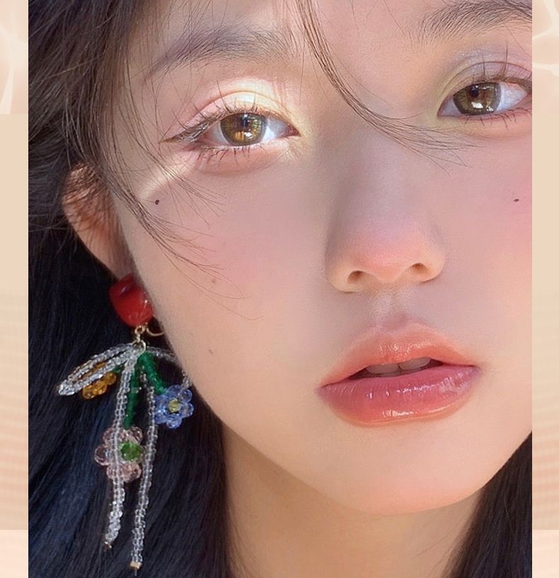 Gtales Gogo Dance Pulver Nebel Wolke Platte Milch Tee Rosa Farbe Matte Perlglanz Täglichen Make-Up lidschatten_voghion.com