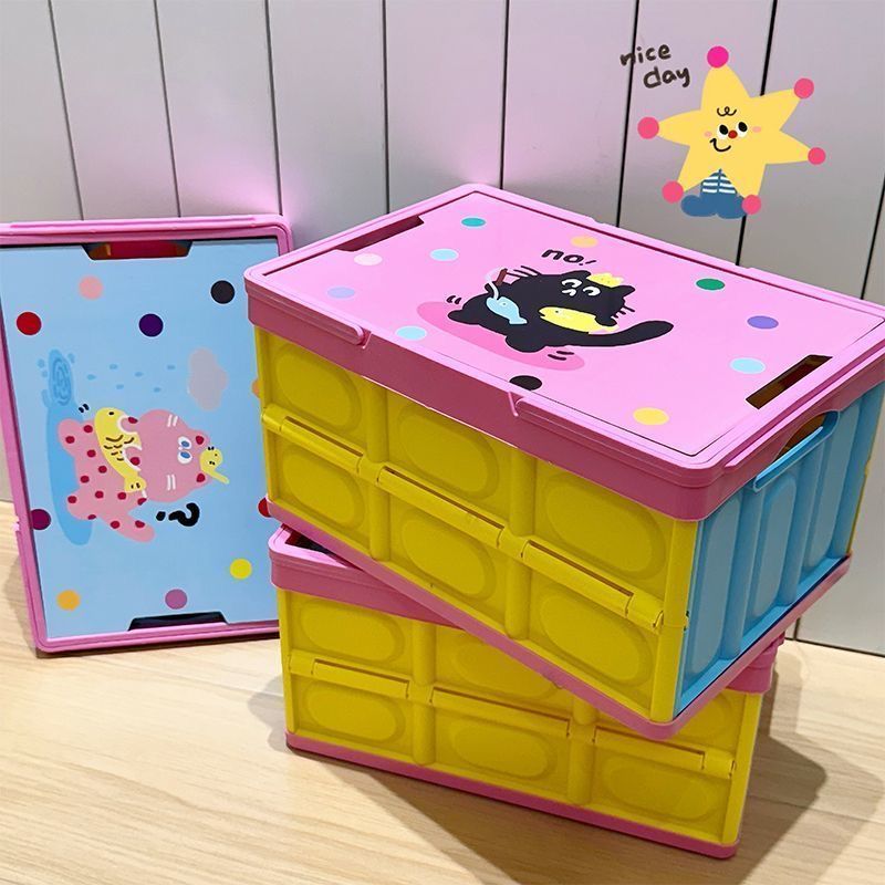 Organizador de porta-malas de acampamento Dopamine, caixa de armazenamento dobrável para piquenique e atividades ao ar livre_voghion.com