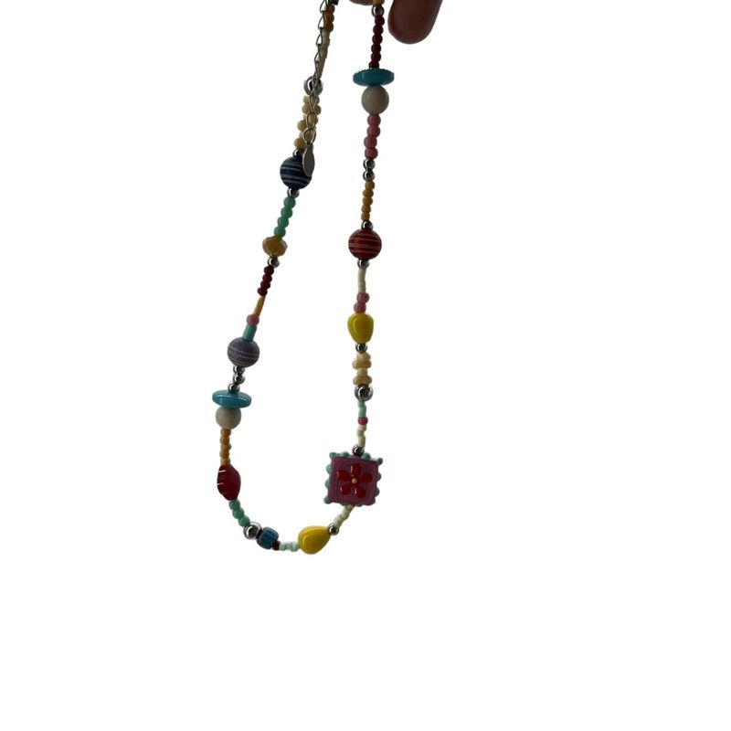 Unique Design Natural Stone Beaded For Women, High-End Light Luxury Collarbone Chain, Fashionable Versatile Necklace_voghion.com