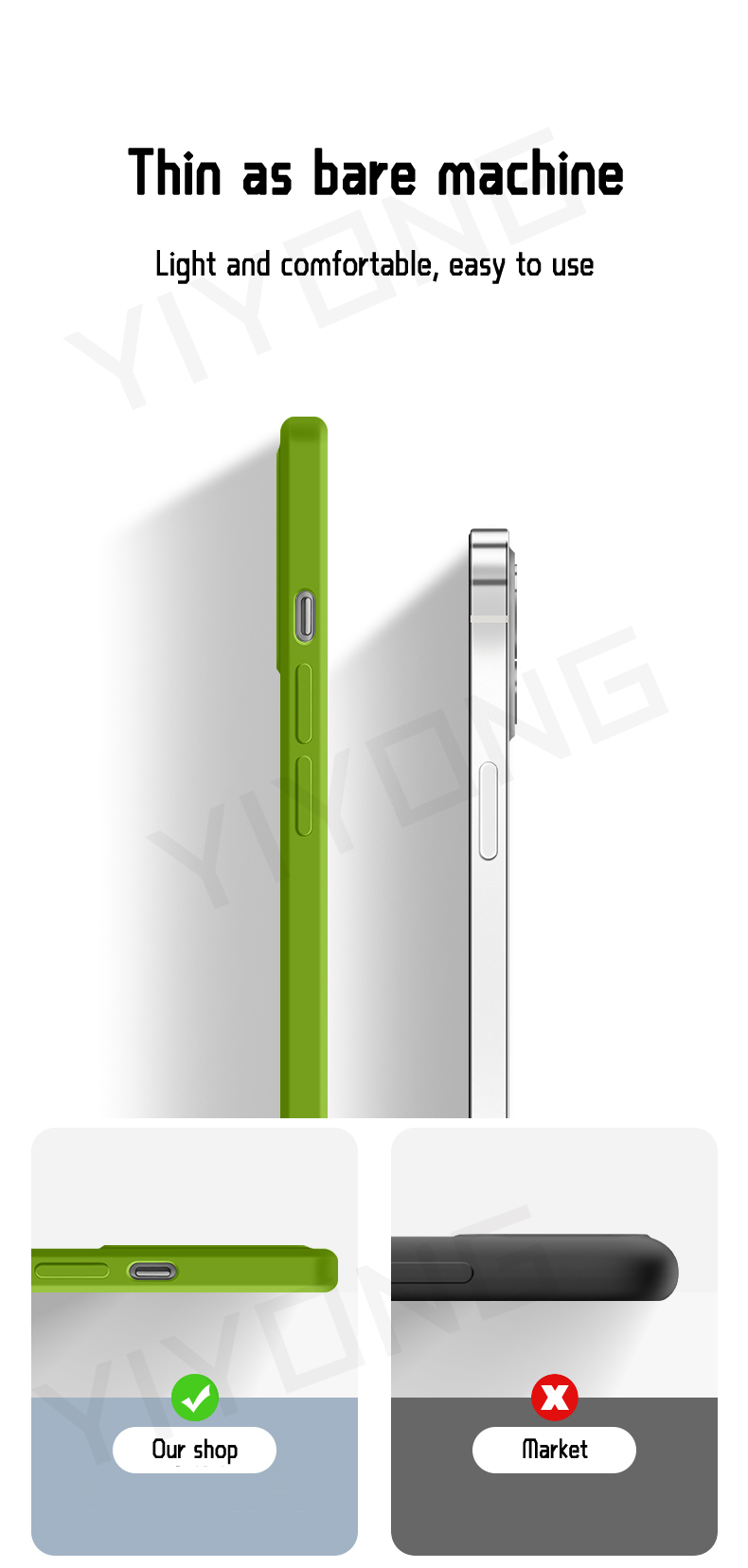 Dla obudowy PocoF4 YIYONG kwadratowa płynna silikonowa miękka obudowa dla Xiaomi Pocophone F4 GT F3 Xiomi Mi POCO F2 F5 Pro 5G telefon_voghion.com