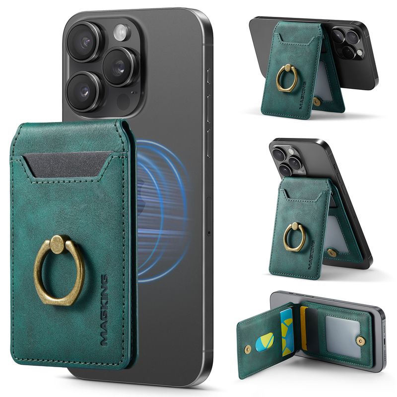 K1 For 16 Phone15 Ring Bracket Magnetic Card Holder Mobile Phone Magnetic Card Holder_voghion.com
