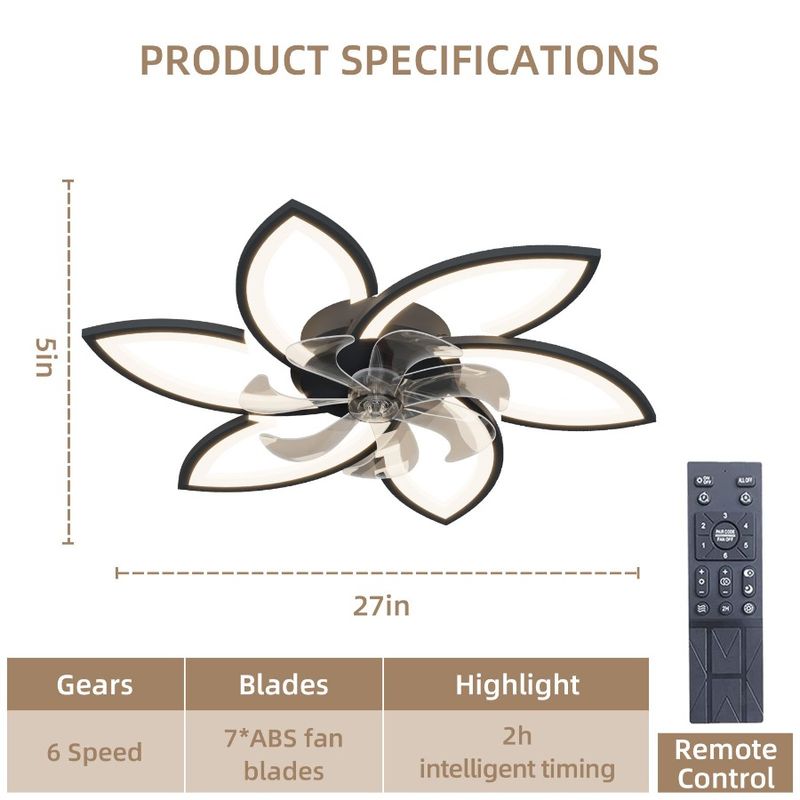 Ventilatore da soffitto in acrilico anno 2025,_voghion.com
