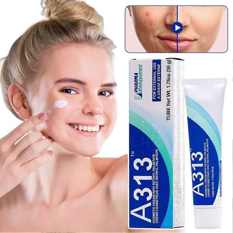 A-313 Vitamin A Retinol Cream A~313 Retinol Anti-Aging Cream For Face, Reduces Pores & Wrinkles, Treats Acne & Dark Spots_voghion.com
