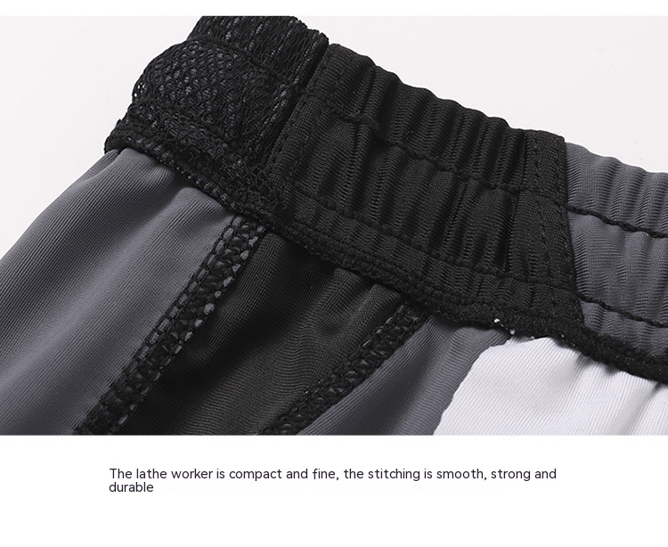 Pantaloni da bagno con lacci da uomo larghi alla moda di grandi dimensioni da spiaggia_voghion.com