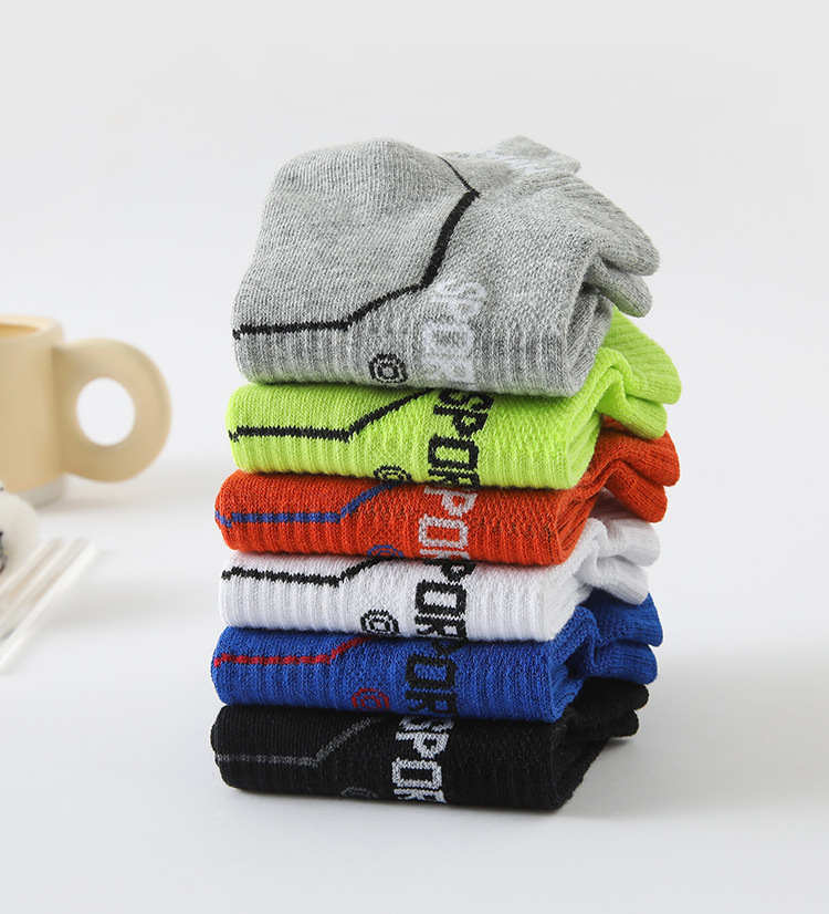 Soc, men's autumn winter sports mesh running sweat absorbing and odor resistant short casual cotton soc, low top_voghion.com