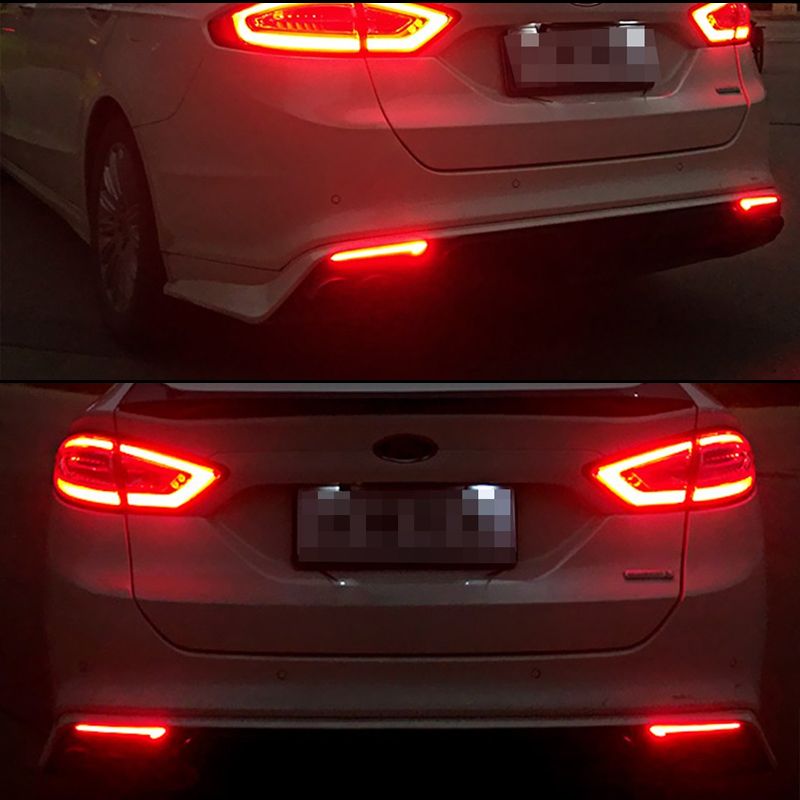 Per Ford Eo Fusion 2013-2018, riflettore paraurti auto a LED rossi, luci posteriori fendinebbia, indicatori di direzione e freni_voghion.com