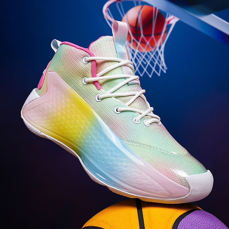 Novos tênis de basquete All-Star de verão com aumento de altura para homens, mulheres, meninos e meninas, com amortecimento e resistência ao desgaste_voghion.com