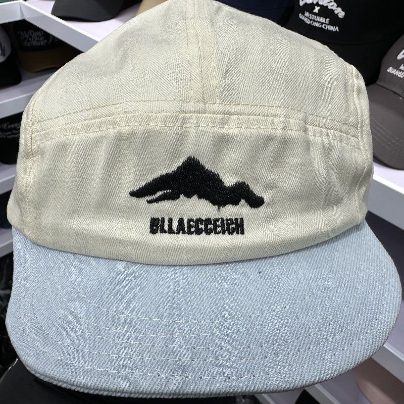 American style short small mountain duck tongue Amikaki brimmed baseball women, summer soft top work hat for trendy men_voghion.com