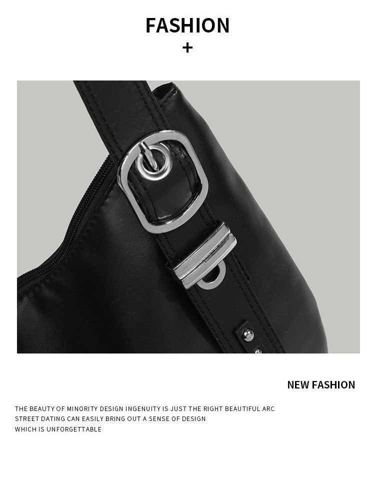Borsa da donna estiva, nuova, retrò, con foro rotondo, punk, borsa da motocicletta, con rivetti, grande capacità, borsa a tracolla_voghion.com
