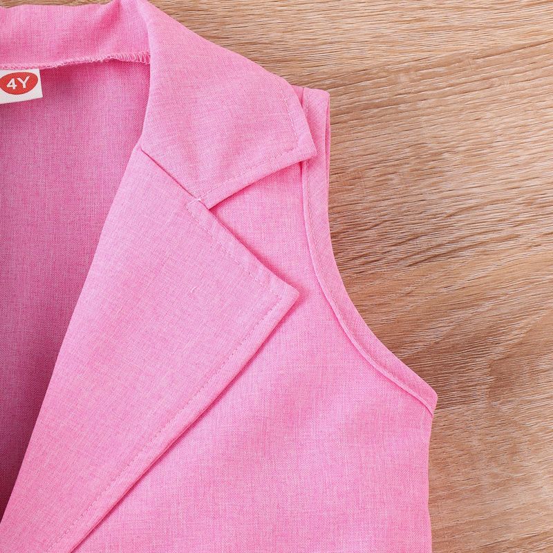 Καλοκαιρινό παιδικό σορτς με ρίγες, κοντομάνικο, μονόχρωμο, αμάνικο, μπουφάν, για μικρά και μεσαία παιδιά._voghion.com