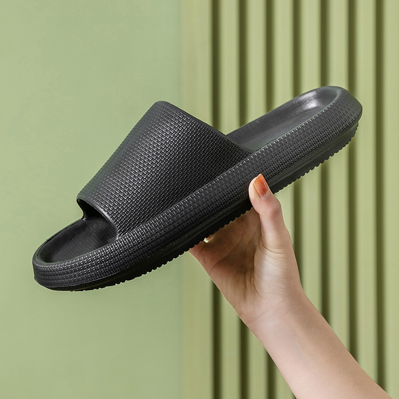 Dickbesohlte Damen, Sommerhausschuhe Herren, Schuhe für den Heimgebrauch, Baden im Innenbereich, Paare, EVA-Hausschuhe, Sandalen für Männer_voghion.com