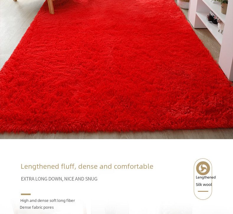 carpet modern silk wool carpet living room coffee table sofa bed side carpet bedroom carpet floor mat_voghion.com