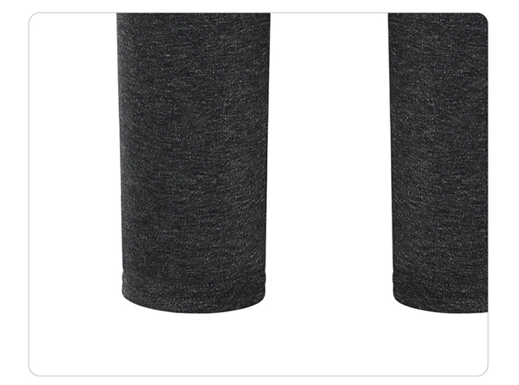 Culotte avvolgenti per glutei da donna taglie forti finti due leggings più pantaloni caldi e skinny ispessiti in pile_voghion.com