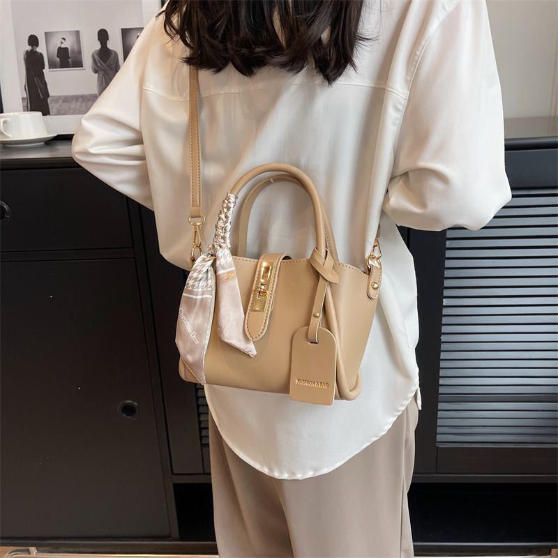 Nuova borsa a tracolla alla moda e versatile, borsa a tracolla coreana, borsa a secchiello_voghion.com