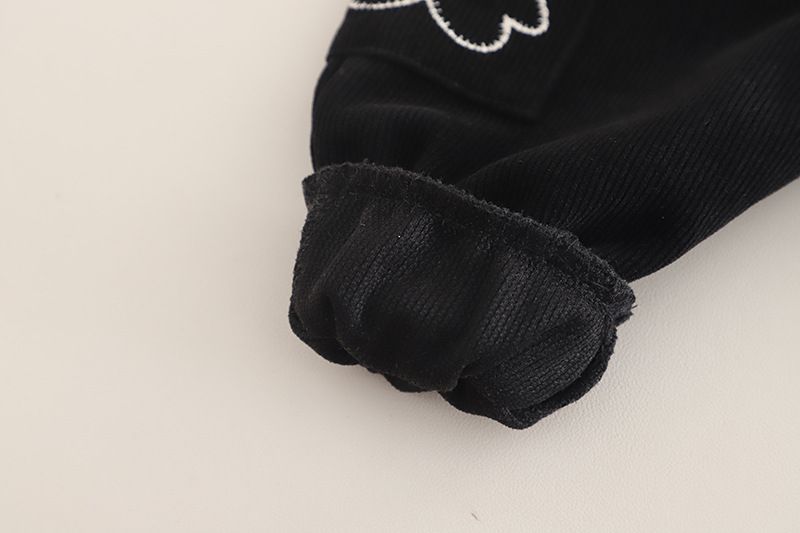 Primavera e autunno 2025, nuovo stile coreano, due pezzi, felpa con cappuccio per bambini, vestiti lavorati a maglia per bambini_voghion.com