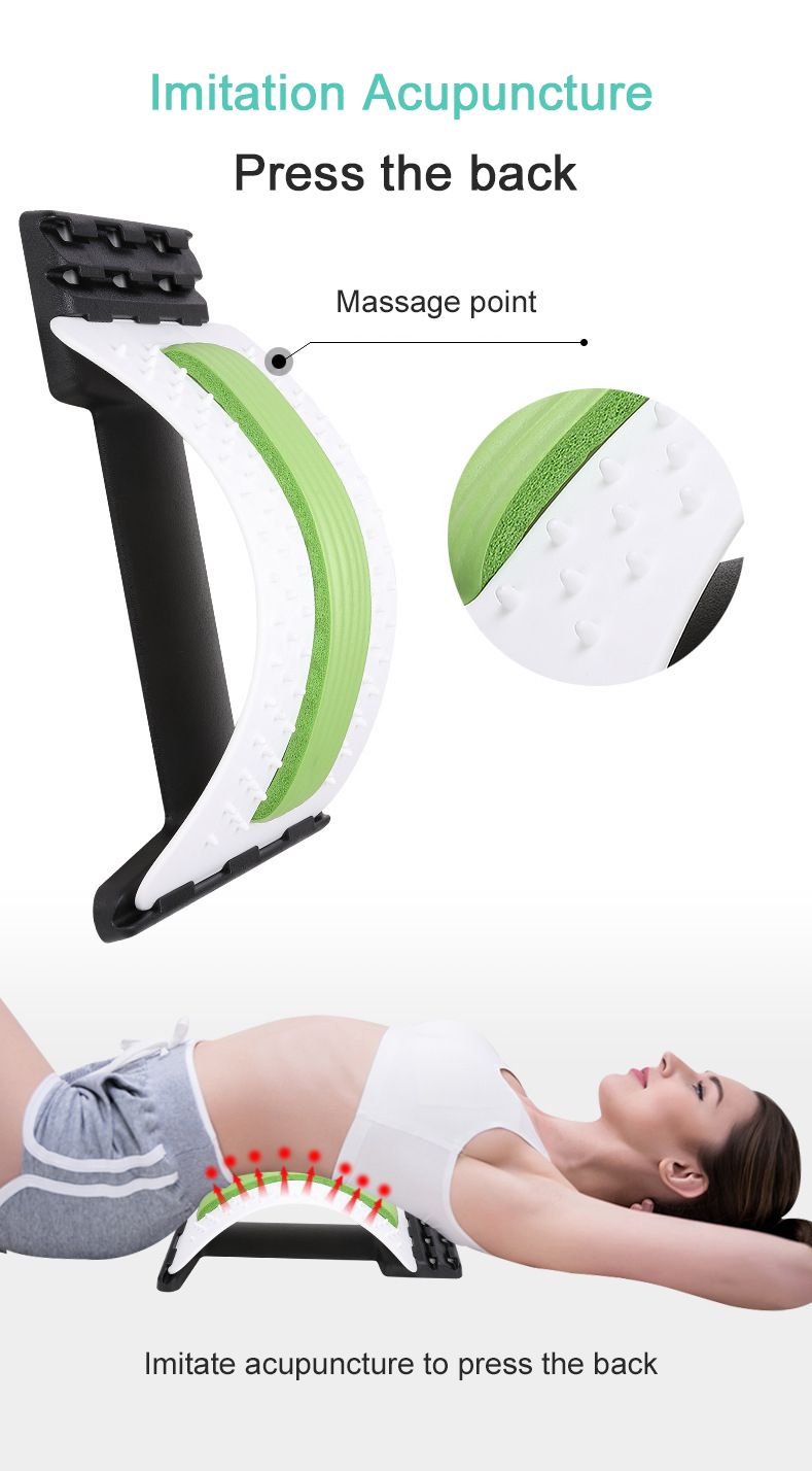 Rygmassager Lændestøttebåre Spinal Board Rygbårer Nedre og øvre muskelsmertelindring ved diskusprolaps_voghion.com