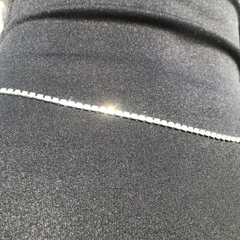 Gioielli da donna con catena in vita con diamanti scintillanti e tripli con diamanti singoli_voghion.com