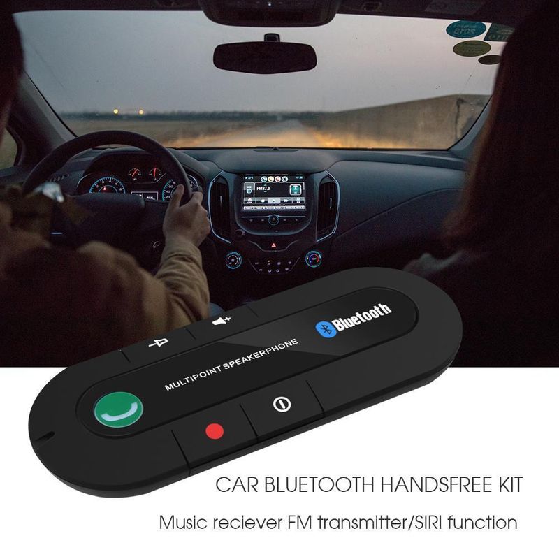 1 PCS Mobile Wireless Bluetooth Freisprecheinrichtung Multipoint Lautsprecher Car Kit Bluetooth Freisprecheinrichtung Kit XYZ_voghion.com