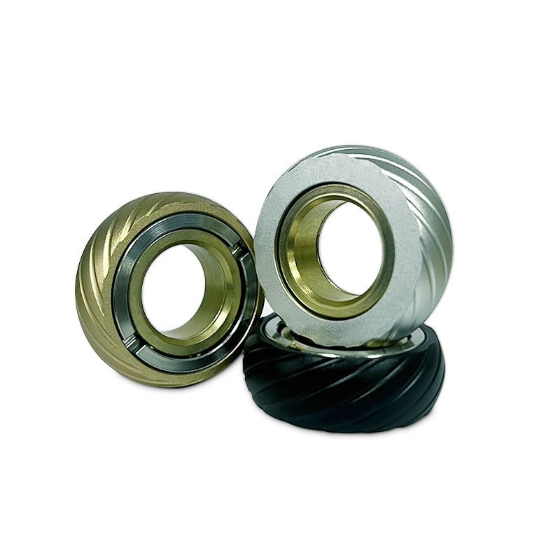 Mechanischer Ring Fidget Spinner Ring Klimpern Dekomprimieren Spielzeug Metall Erwachsene_voghion.com