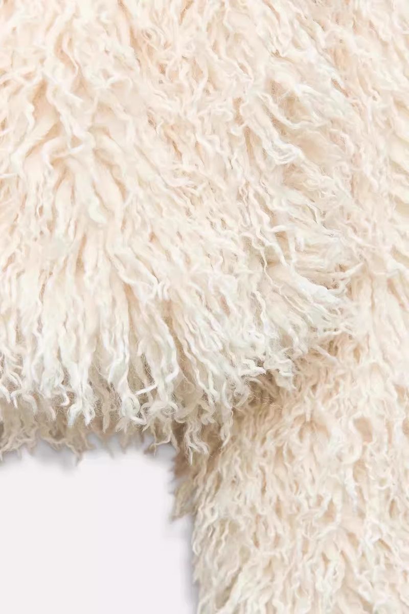 Faux Shearling Coat – Boho Fringe Jacket (S-XXL, Weight-Based Sizing)_voghion.com