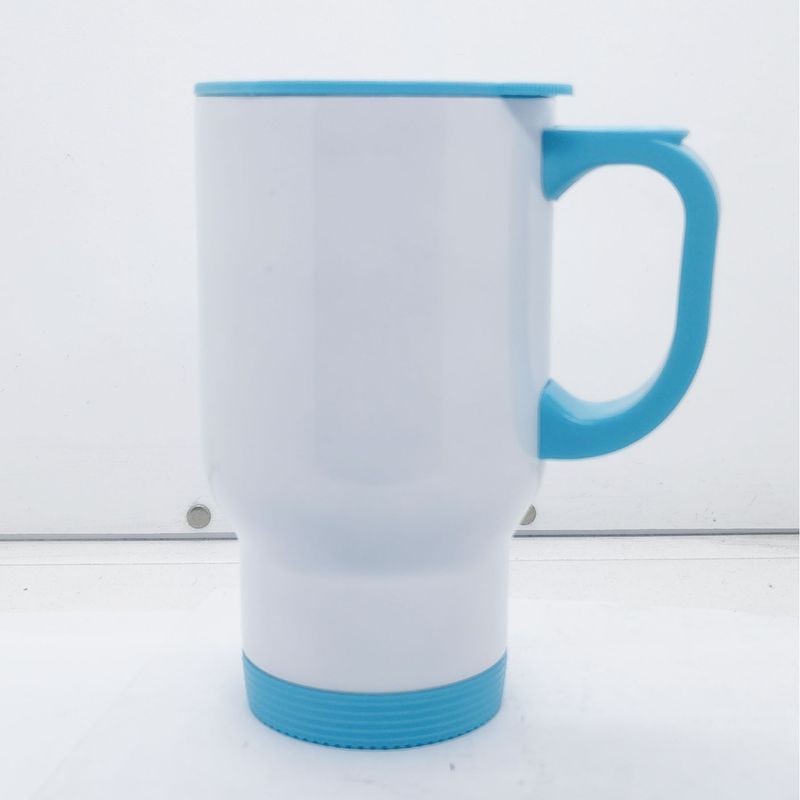 Export 304 Stainless Steel Heat Transfer Car Cup Handle, Grenade Shape With Plastic Base_voghion.com