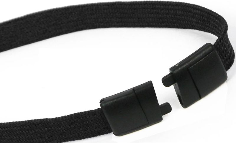 Cross-border 10mm Hollow Lanyard Rotating J-shaped Hook Clip Badge Mobile Phone Sling Camera Trendy Neck Lanyard_voghion.com