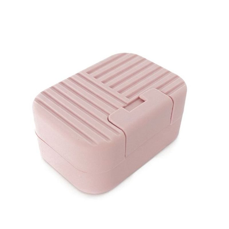 10 Jaboneras de Plástico con Tapa, Resistentes al Agua, Ideales para Viajes, Senderismo, Camping, Cocina, Baño, Ducha y Lavandería._voghion.com