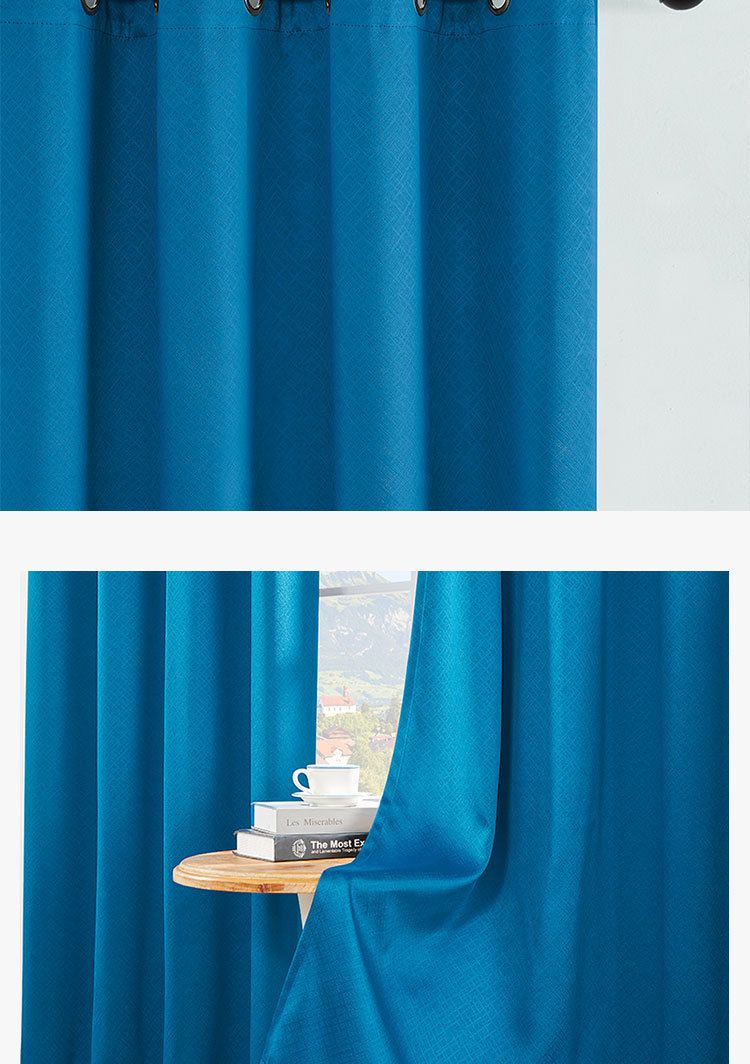 Cortinas de Praga con efecto opacas perforadas para dormitorio y sala de estar_voghion.com