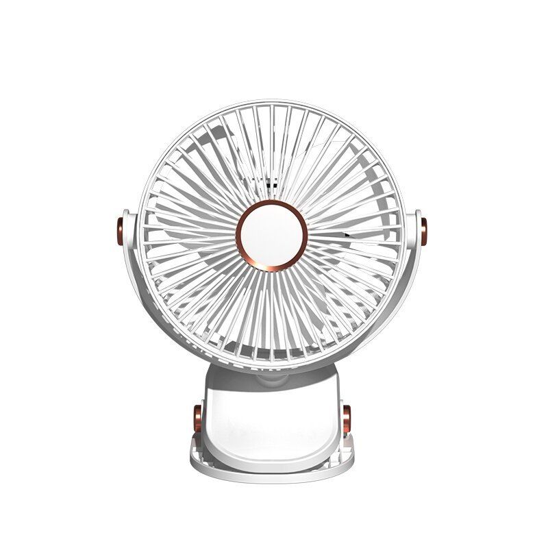 Novo ventilador elétrico portátil recarregável USB de mesa de 6 polegadas para dormitório e escritório, mini ventilador elétrico silencioso de alta velocidade_voghion.com