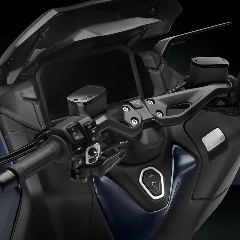 For YAMAHA T-MAX560 T-MAX 560 TMAX560 New Motorcycle Rear View Mirrors Adjustable Aluminum Mirror Accessories TMAX 560 2022-2024_voghion.com
