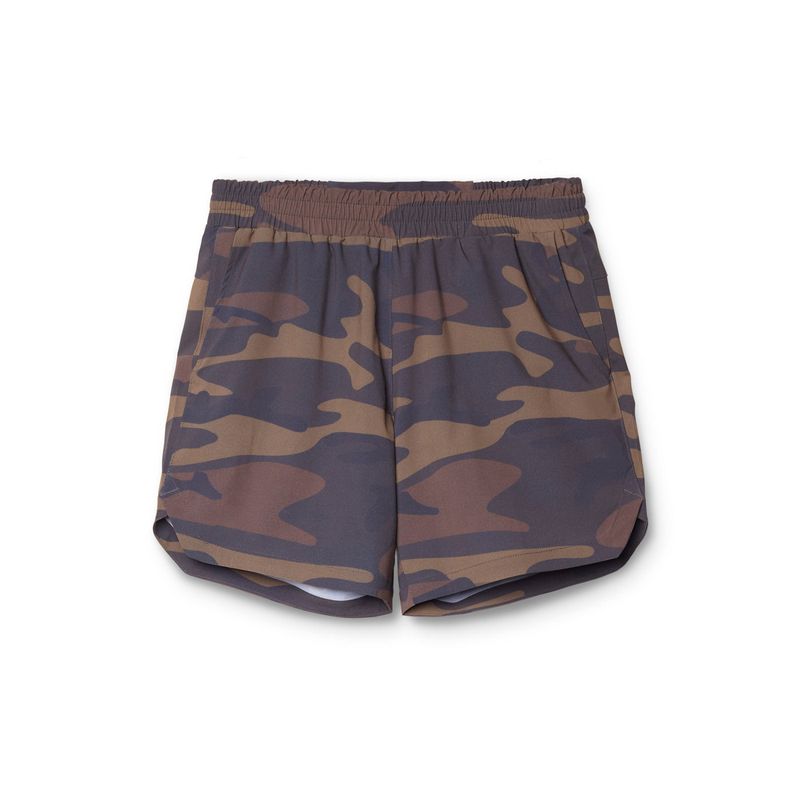 Pantaloncini da basket estivi ad asciugatura rapida da uomo - Pantaloncini da allenamento leggeri con fodera in rete - Pantaloncini da palestra e allenamento sopra il ginocchio per corsa e sport_voghion.com