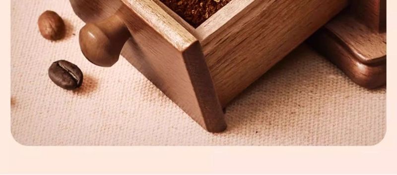 Small Home Brew Set Equipment Coffee Bean Manual Hand Crank Grinder_voghion.com