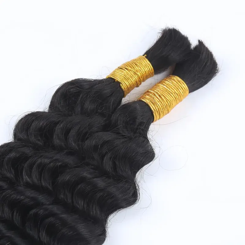 Extension per capelli veri Remy sciolti indiani, intrecciati, in massa, per donne_voghion.com