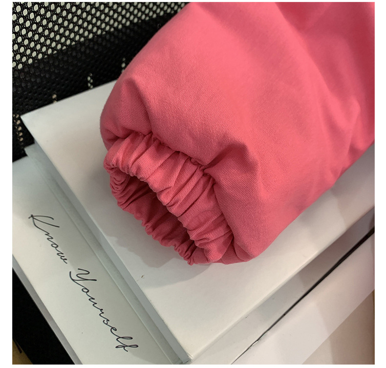 Wintermantel mit Fleecefutter für Mädchen mit abnehmbarer Kapuze, dicke Pufferjacke für Kleinkinder und Kinder (100–150 cm), stilvolles koreanisches Design_voghion.com