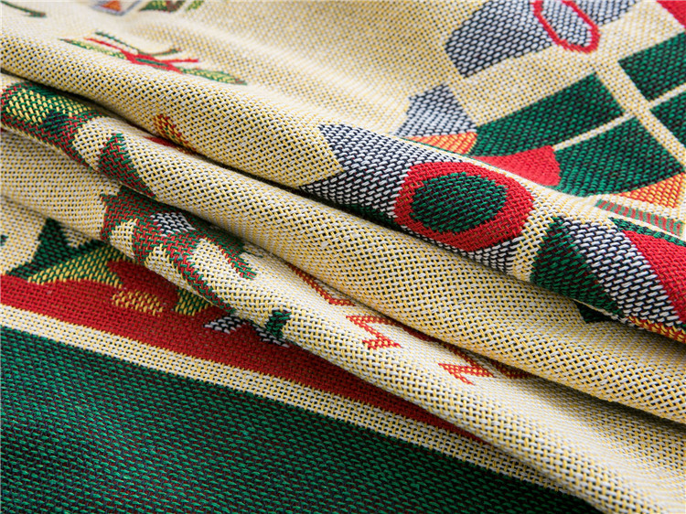 Serviette de canapé de style européen paresseux épaissie à double face, nappe de table à thé, couverture exposée domestique, coussin de canapé_voghion.com