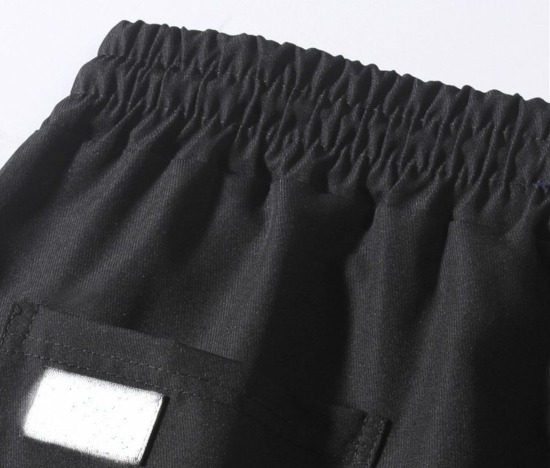 2024. aasta Four Seasons uued salendavad lihtsad ja vabaaja ühevärvilised liimitud nahast mikroelastsed noortemoe püksid_voghion.com