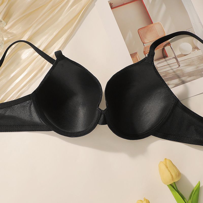 Nahtlose Damenunterwäsche mit Stahlring, um die seitlichen Brüste zu sammeln und ein Hängen zu verhindern_voghion.com