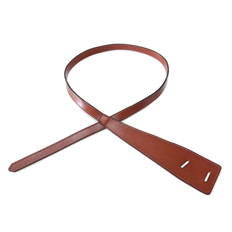 Women's Casual Double-layer Cowhide Strap, Belt, Women's Tied Decorative Skirt, Coat, Wide Waist Seal_voghion.com