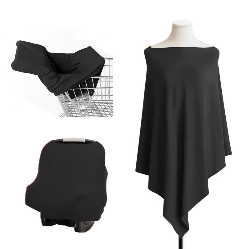 Cross-border Multi-functional Nursing Towel Super Soft Nursing Blouse Stretch Breathable Nursing Towel Baby Bag Towel Car Seat Cover_voghion.com