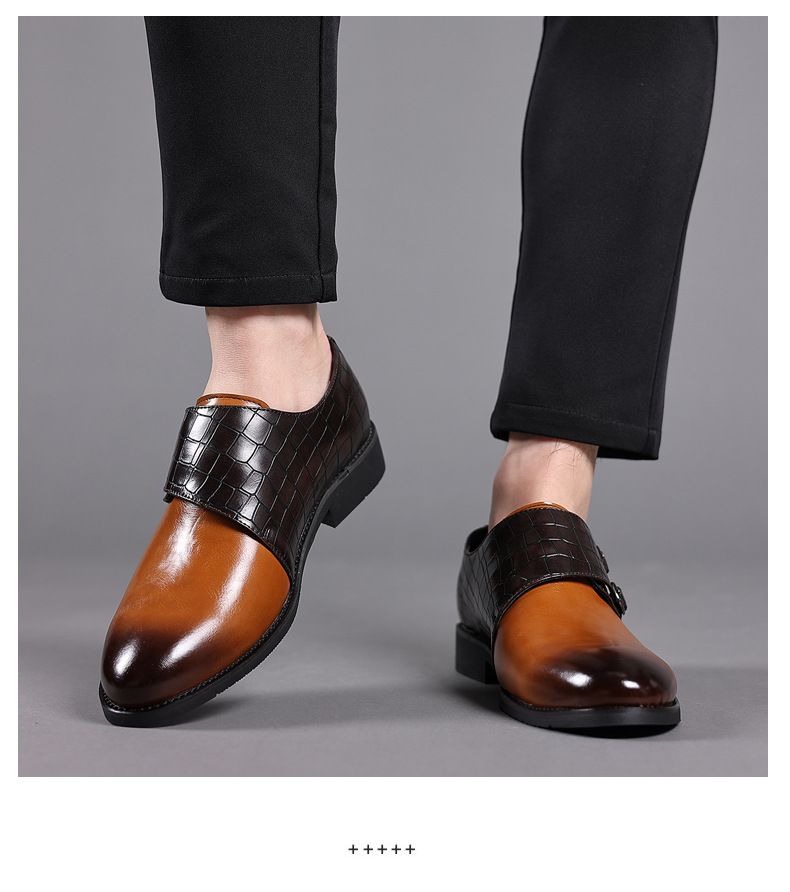 In der Frühlings- und Herbstsaison sind modische, verschleißfeste Freizeitschuhe aus Leder beliebt._voghion.com