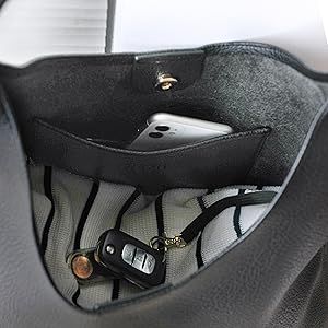 Borse Hobo da donna in morbida pelle vegana, borse a tracolla morbide, borse tote_voghion.com