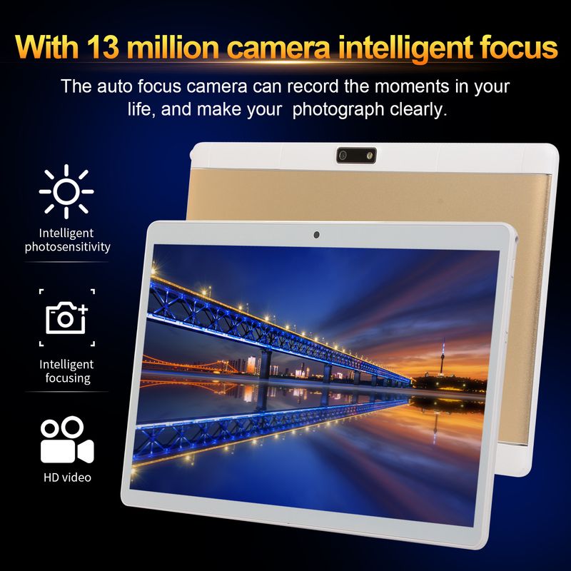 10,1-Zoll-Tablet mit WLAN, Bluetooth und GPS – 3G-Anrufe, 1 GB RAM + 16 GB Speicher_voghion.com