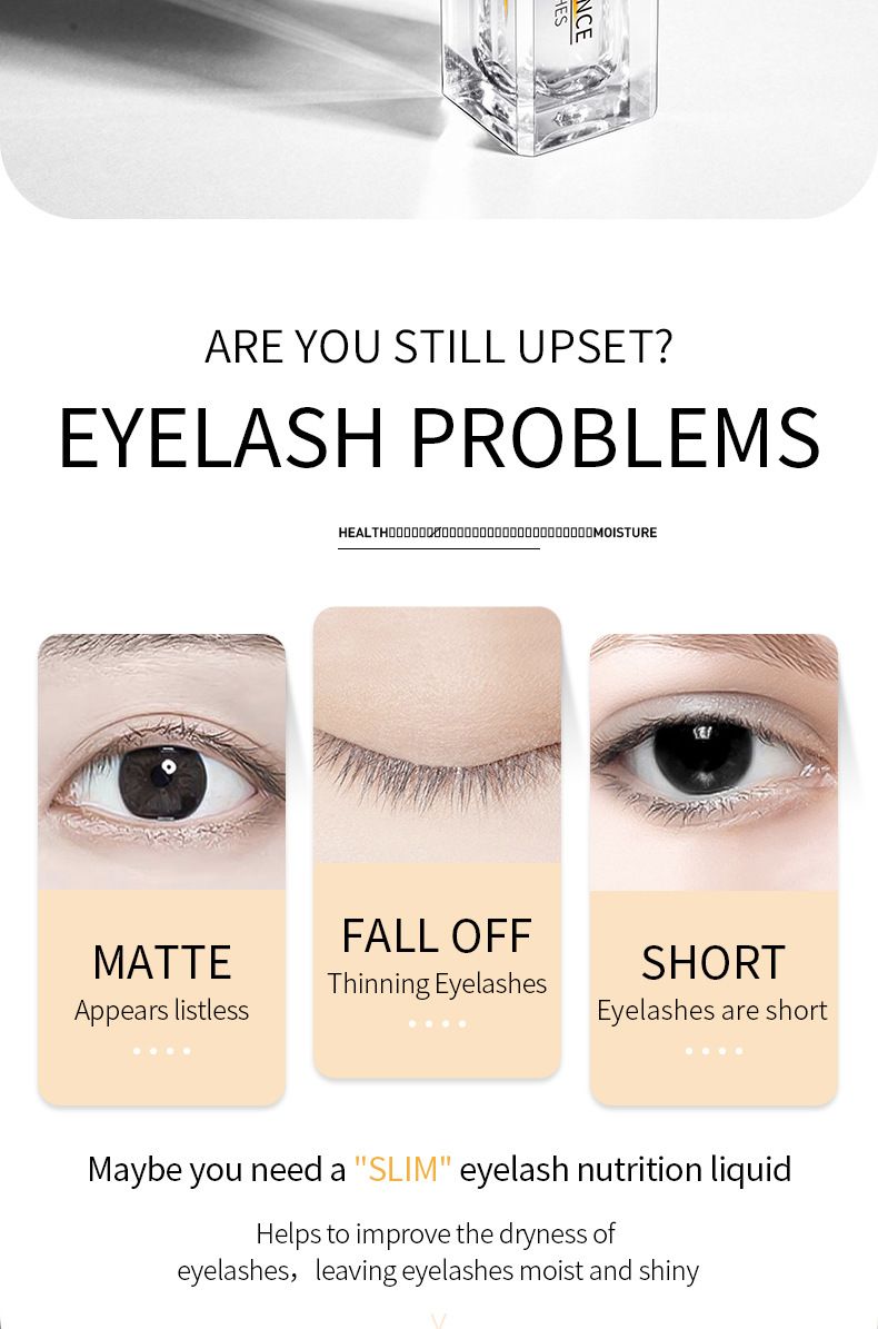 7ml Makeup Eyelash Serum Lengthening Thick Curling Mascara Skincare Product_voghion.com