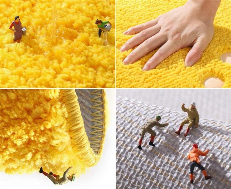 015 Fußmatten für Haushalt und Bad, rutschfeste Matten – 48 x 60 cm_voghion.com