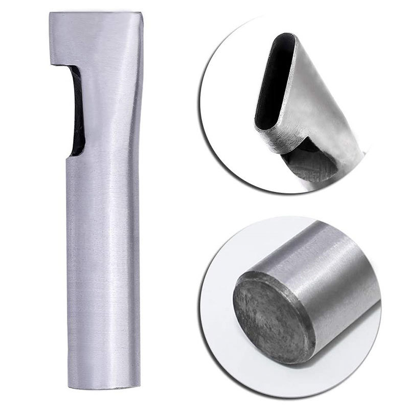 1 st 2*6/7/8 mm Hålstansverktyg Klocka Armband Oval Punch Bälte Punch Läder Öljestans Hollow Punch Platt Rund Punch_voghion.com