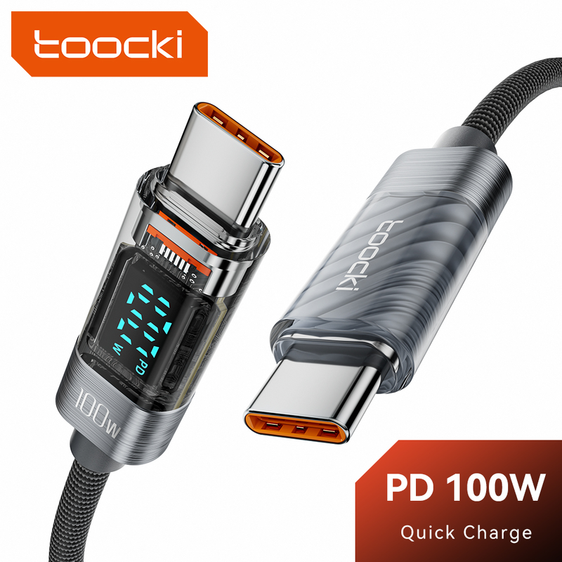 USB C Toocky Kabel zu USB C Kabel Pd 100W/60W Schnellladekabel Usbc zu Typ-C Kabel Typ-_voghion.com