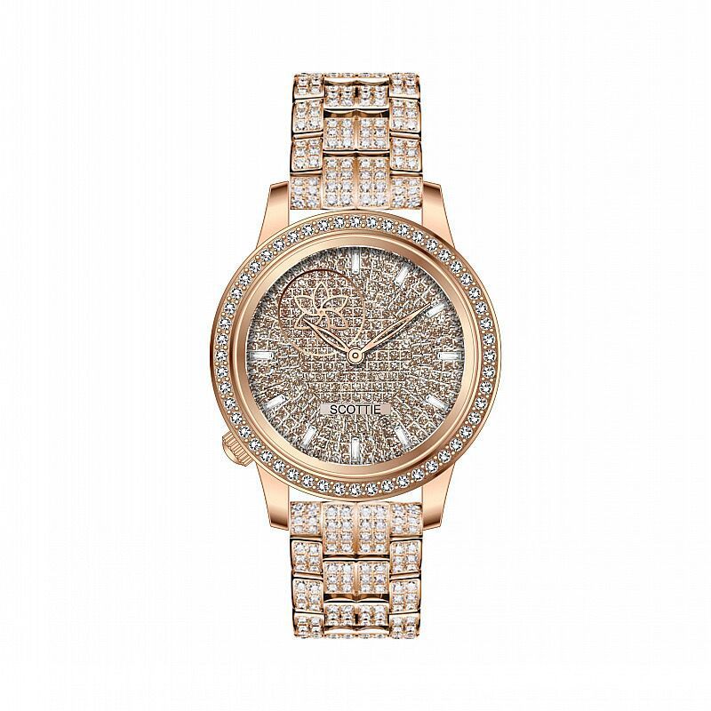 Shigaodi Red Belt Fashion Dames Volledig Engels High Beauty Quartz Horloge Waterdicht 2024_voghion.com